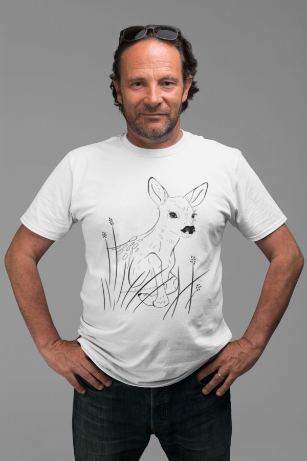 T-shirt Unisexe Faon-tastique – Image 2