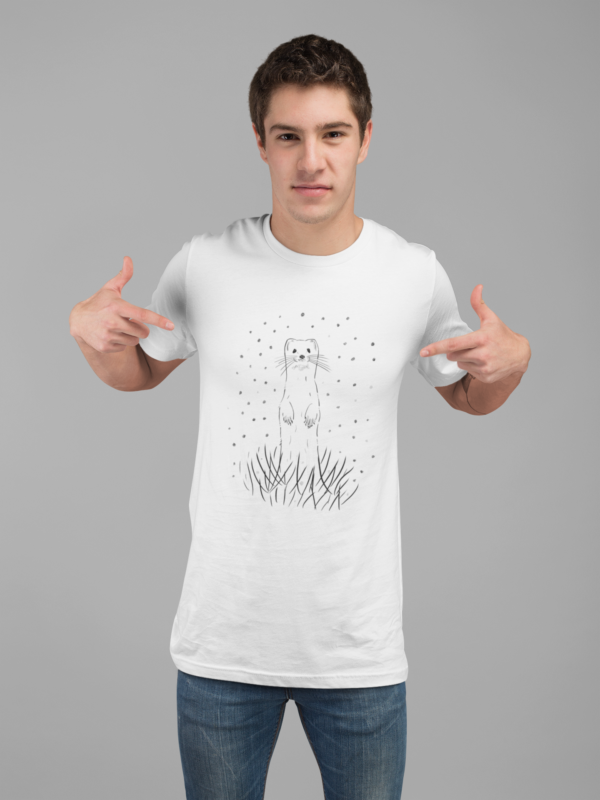 T-shirt Unisexe Hermine-ifique – Image 2