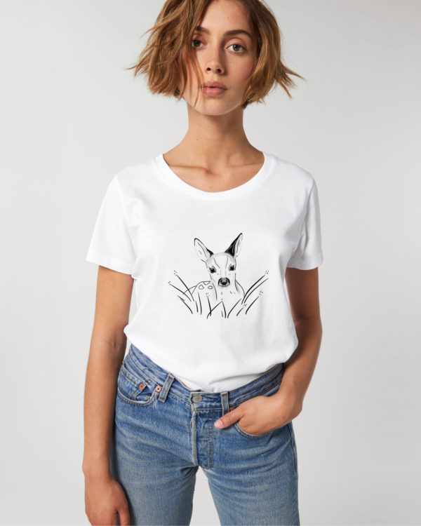 T-shirt Femme Faon-taisie – Image 2